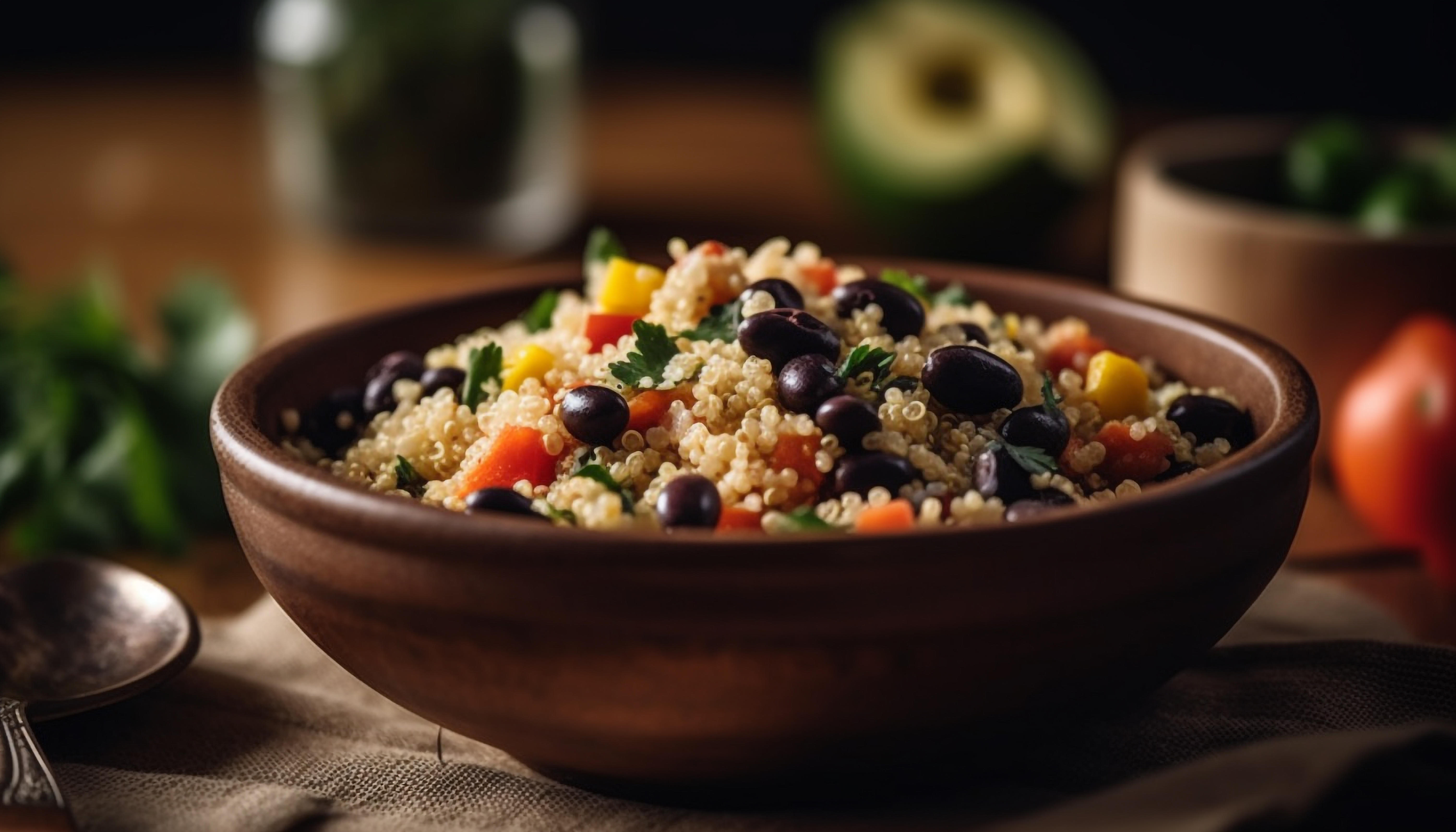 Salade quinoa légumes - Lepivits